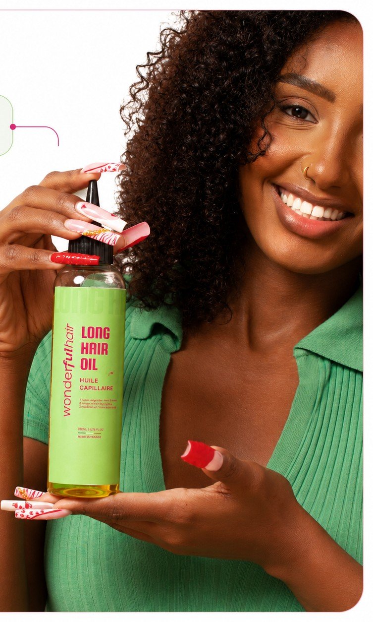 haaroel-produkt Nährendes Haaröl für lockiges Haar 200 ml – Bild 1