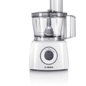 BOSCH MCM3100W Kompaktküchenmaschine Weiß (Rührschüsselkapazität: 2,3 l, 800 Watt)
