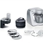 BOSCH MUM58210 Serie 4 Küchenmaschine Weiß (Rührschüsselkapazität: 3,9 l, 1000 Watt)