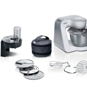 BOSCH MUM58210 Serie 4 Küchenmaschine Weiß (Rührschüsselkapazität: 3,9 l, 1000 Watt)