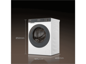 HAIER HW80-BP14637T G3 Waschmaschine (8 kg, 1330 U/Min., A)