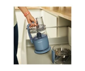 KENWOOD MultiPro Go FDP 23.140GY Kompaktküchenmaschine Storm Blue (Rührschüsselkapazität: 1,3 l, 900 Watt)