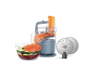KENWOOD MultiPro Go FDP 23.140GY Kompaktküchenmaschine Storm Blue (Rührschüsselkapazität: 1,3 l, 900 Watt)