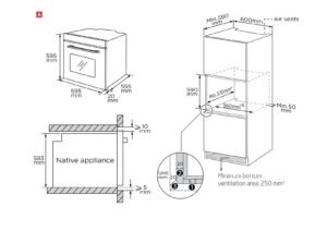 KOENIC KBO 331 M A, Backofen