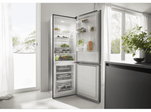 KOENIC KFK 631-1 C IN Kühlgefrierkombination (C, 149 kWh, 1850 mm hoch, Inox)