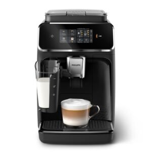 PHILIPS EP2331/10 Serie 2300 LatteGo 3 Klavierlack-Schwarz Kaffeevollautomat