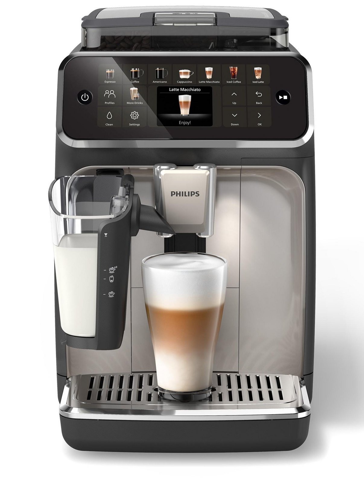 PHILIPS EP5547-90 Serie 5500 Schwarz Kaffeevollautomat PHILIPS EP5547-90 Serie 5500 Schwarz Kaffeevollautomat
