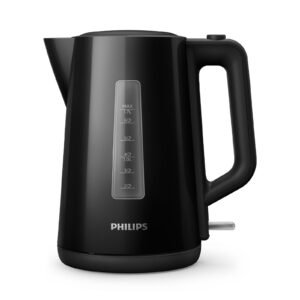 PHILIPS HD9318/20 Series 3000 1.7 Liter Wasserkocher, Schwarz