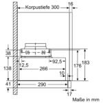 SIEMENS LI64LB531, Dunstabzugshaube (598 mm breit, 290 mm tief)