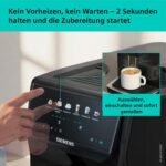 SIEMENS TP551E09 EQ500 iAroma Kaffeevollautomat Klavierlack schwarz