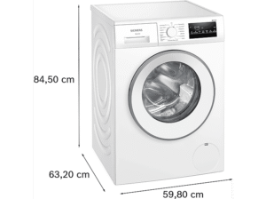 SIEMENS WM14N22A iQ300 Waschmaschine (9,0 kg, 1351 U/Min., A)