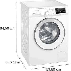 SIEMENS WM14N22A iQ300 Waschmaschine (9,0 kg, 1351 U/Min., A)