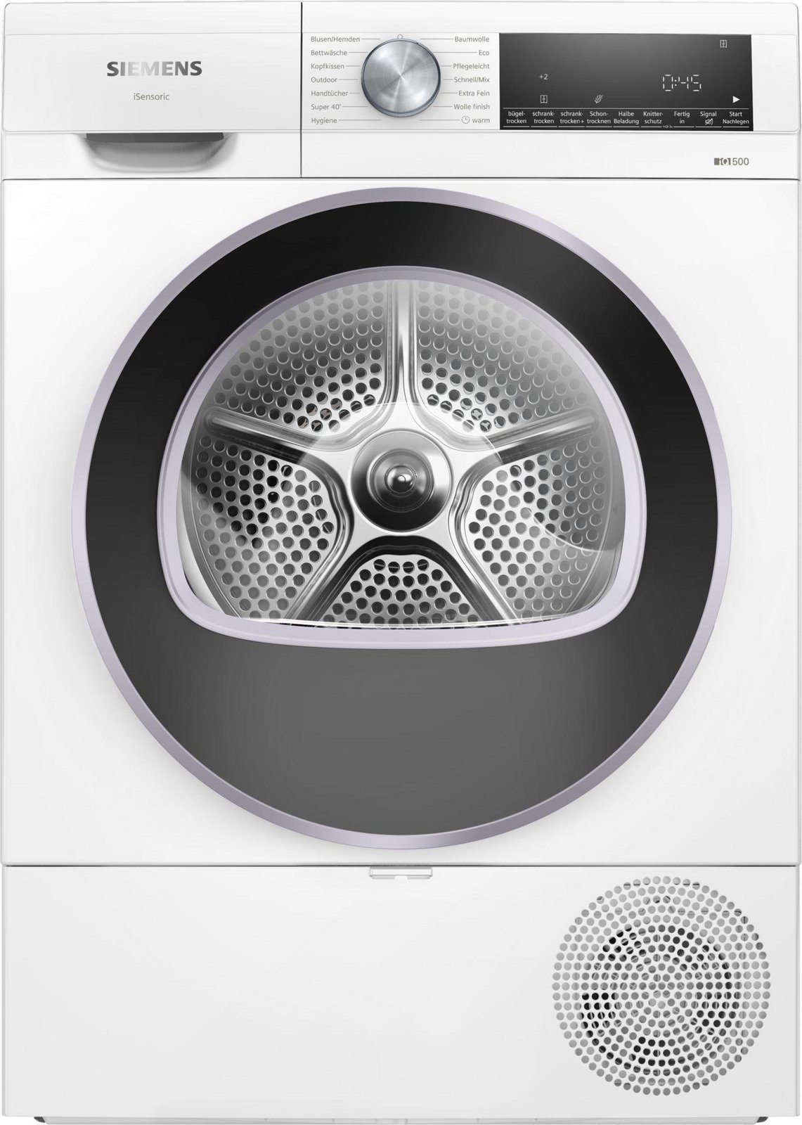 SIEMENS WQ43G2D0EM Wärmepumpentrockner iQ500 SIEMENS WQ43G2D0EM Wärmepumpentrockner iQ500